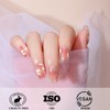 YiMistnnts Semi-Cured Gel Nail Strips, Salon-Quality, Long Lasting, Easy to