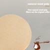 800 Count Espresso Coffee Filters, 53 mm Unbleached Round Coffee