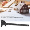 Woodworking Line Ruler Depth Vernier Measuring Caliper Combination Scribe Measure