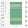 Ossano Sea Green Turkish Beach Towel - Absorbent & Lightweight,