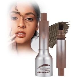 Lapiz De Cejas Gel Para Cejas Angled Brush  Dip,Pincel Líquido Para Cejas, Cejas Maquillaje Cejas Lápices Para Cejas A Prueba De Manchas, Crea Cejas  
