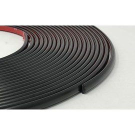 Trim-Gard 7/16" Half-Round Wheel Well Molding (Black, 150 Ft.)