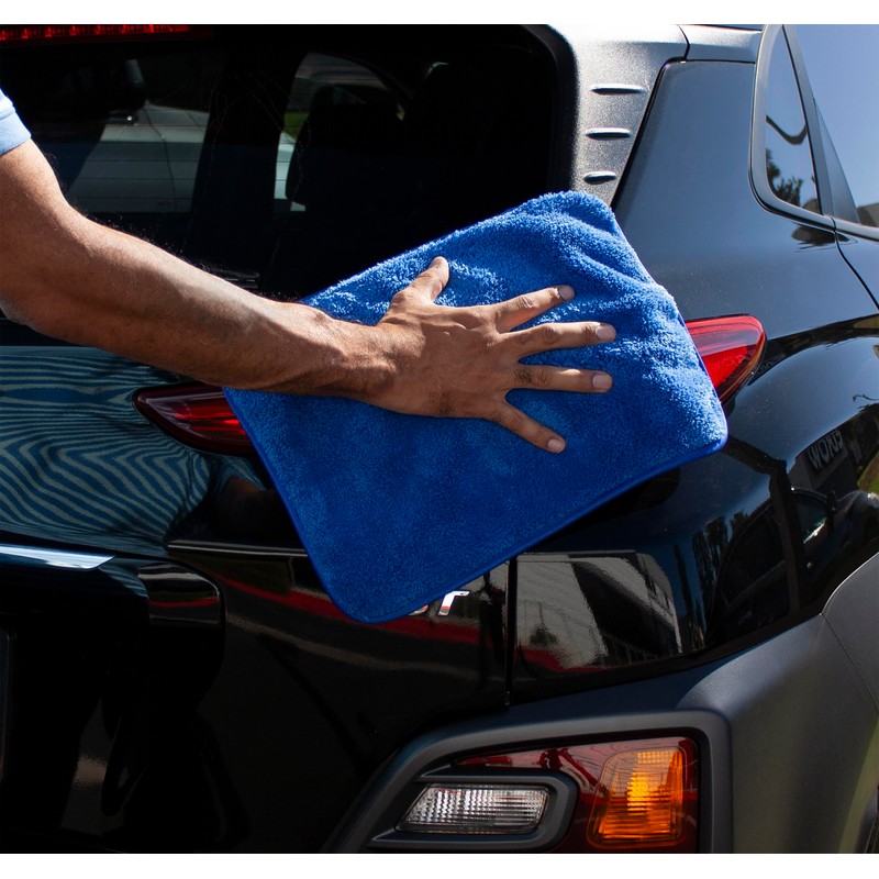 Eurow Double Density 700 GSM Microfiber Shag Towels with Satin
