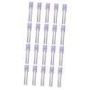 minkissy 2 Sets 10pcs Refillable Lip Vials Roll-on Lip Oil
