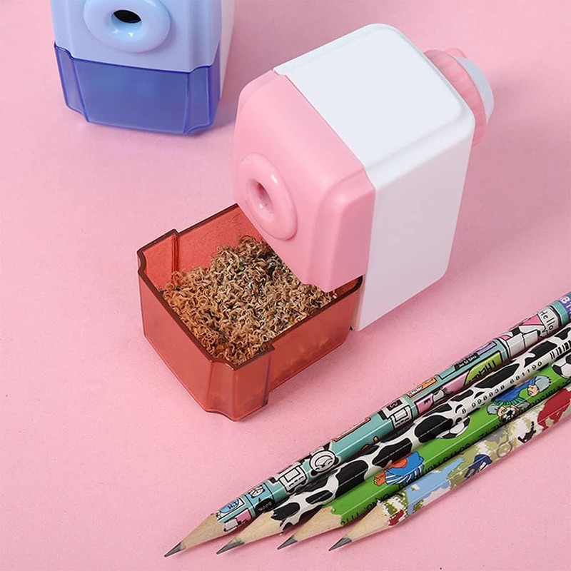Pencil Sharpeners Manual Sharpener Desktop Colored Pencil Sharpener Handheld Children