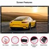 Projector Screen, Foldable 16:9 Projector Screen for Home Cinema and
