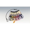 Kijima P00043 Motorcycle Helmet Lock Wire, Orange