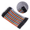 10Pcs Jump Wire Plastic Male to Female Connecting Cable for