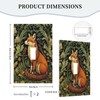 MUZUMU Fox with Leaves Light Switch Covers 1 Gang Single