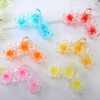 FFWTPY Pack of 6 Flower Hair Clips Women Girls Large