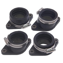 BH-Motor New 4 x Carburetor Intake Manifold Boots For SUZUKI GS550 1980-1982 GS650 1981-1983
