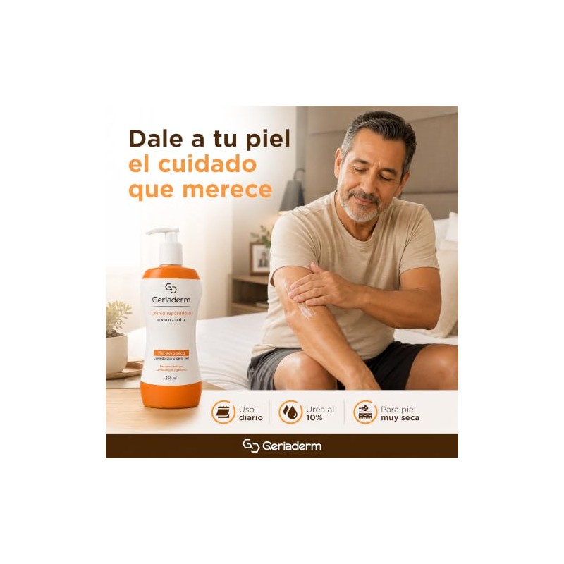 Crema Reparadora con Urea al 10% | Hidratación Intensiva para
