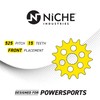 NICHE Drive Sprocket Chain Combo for Kawasaki Ninja ZX6R ZZR600