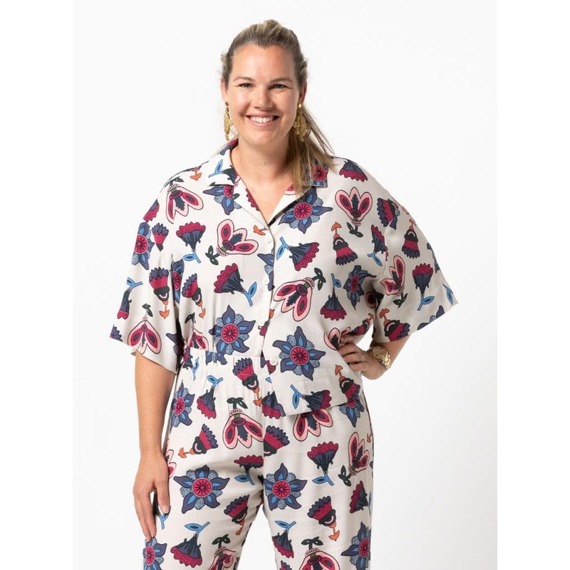 Style Arc Sewing Patterns - Albie Woven Shirt (Sizes 10-22)