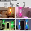 Rechargeable Motion Sensor Light Indoor, Magnetic RGB Wall Sconces 2