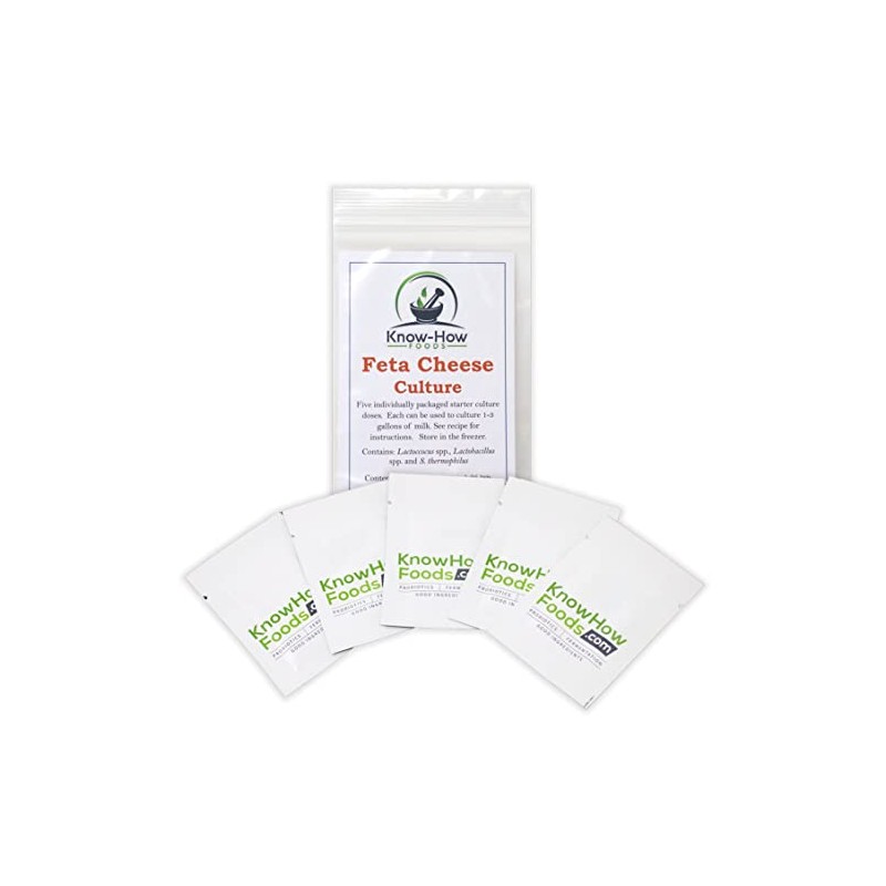 Feta Cheese Culture 5-pack