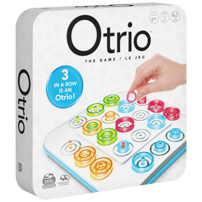 Spin Master Games, Otrio Strategy-Based Board Game, Classic Game, Advanced