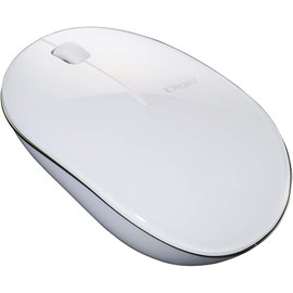 Digio2 MUS-BKT154NW Bluetooth Mouse Thin 3 Button Blue LED White