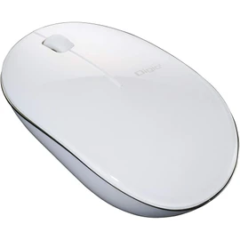 Digio2 MUS-BKT154NW Bluetooth Mouse Thin 3 Button Blue LED White