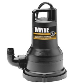 Wayne 57700-WYN1 VIP15 Water Removal Pump, black, 0.5
