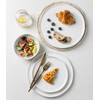 GBHOME Ceramic Dinnerware Sets for 4, 12 Pieces Porcelain Lightweight