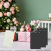 YIHUANYIFA 12pcs Small Spiral Notebook College Ruled 3x5inch Black Mini