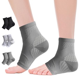 NuCamper Ankle Brace Ankle Brace for Women/Men, Compression Socks, Breathable, Foot Brace for Plantar Fasciitis, Achilles Tendon, Arthritis, Joint Pain, Sprained Ankle