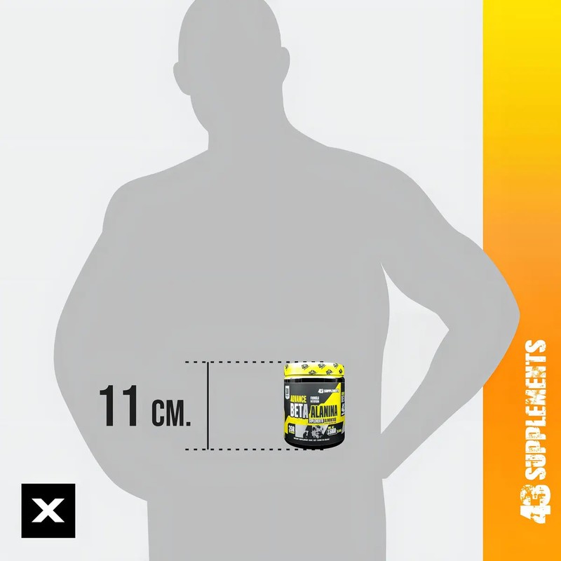 Beta Alanina Advance 150 Gr 30 Serv Sin Sabor 43