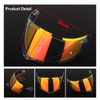 TMRBBesty Helmet Visor Tinted Helmet Visor Helmet Accessories Suitable for