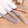 ZONADAH 5 Pcs Stainless Steel Measuring Tool 30cm Metric Metal