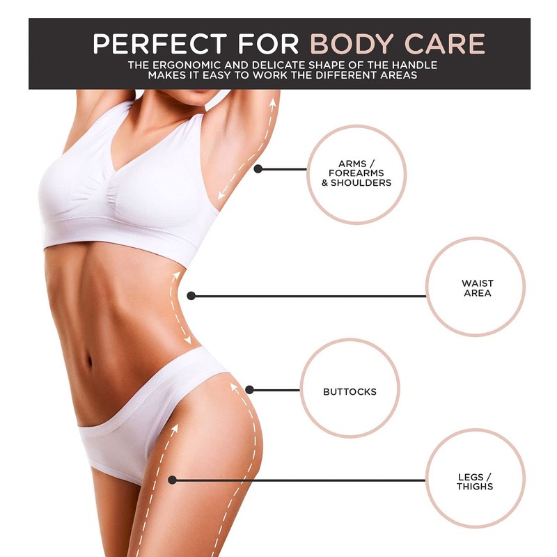 Looky Pearl Diamond Massage Roller – Deluxe Body Sculpting Tool
