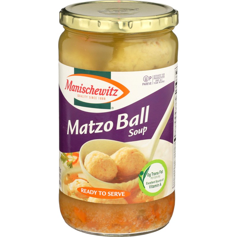Manischewitz Soup Matzo Ball Jars, 1.5 lb