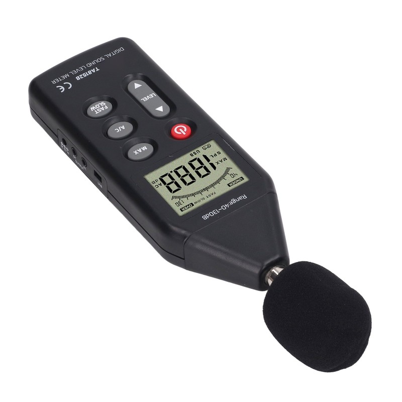 Noise Tester Sound Level Meter High Accuracy Large LCD Screen