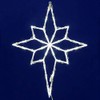 Vickerman 35 Lights LED Star of Bethlehem Window Decor, White
