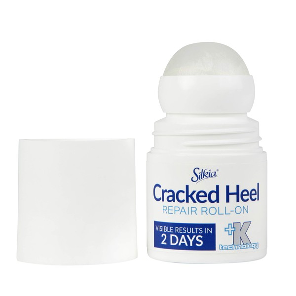 Silkia Pedicare Cracked Heel Repair Roll-On | 48Hr Active Skin Repair | Clinically Tested | 50 ml