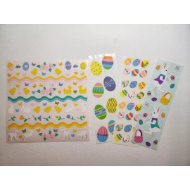 Mrs. Grossman sticker sheet You Choose - Vintage Easter eggs bunny rabbit spring - easter eggs