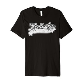 Kentucky Shirt Retro Baseball Style Vintage Men Women Gift Premium T-Shirt