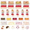 15Pcs Fall Wooden Rubber Stamps Set Autumn DIY Craft Card