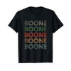 Boone First Name Grunge Style Vintage Retro T-Shirt