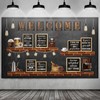 Qilery Coffee Motivational Bulletin Board Set Industrial Inspirational Welcome Classroom