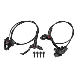 MEROCA M4 Bike Hydraulic Disc Brake 4 Piston Caliper MT420 Left Rear Right Front Brake