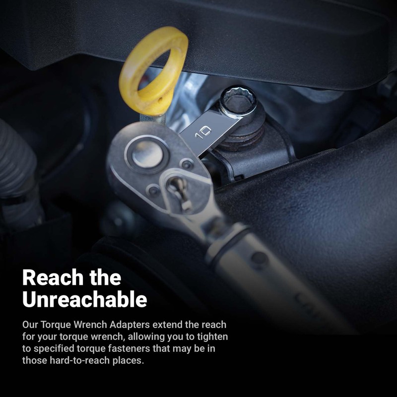 Capri Tools 1/2 in. Drive 19 mm Torque Adapter, 12-Point