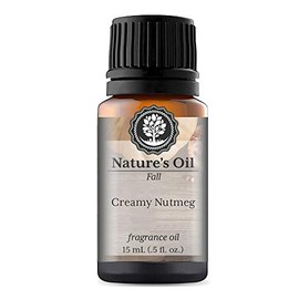 Creamy Nutmeg Fragrance Oil (15ml) For Diffusers, Soap Making, Candles, Lotion, Home Scents, Linen Spray, Bath Bombs, Slime
