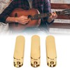 3Pcs Electric Guitar Single Coil Pickup Cover Copper Instrument Accessory