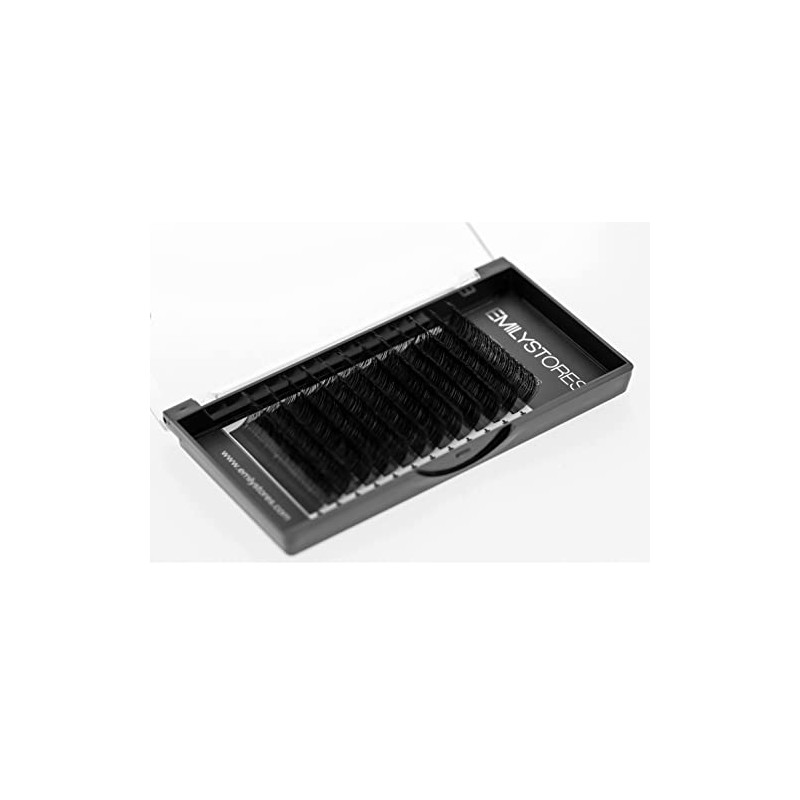 Eyelash Extensions 0.15mm Thickness D Curl Length 12mm Silk Mink