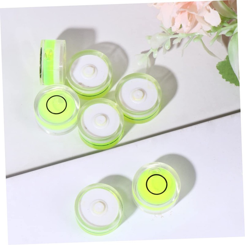 Angoily Bubble Levels for 16pcs 15x8mm Circular Bubble Level Universal