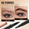 Eyebrow Pencil with 4 Tips Micro Head, Eyebrow Pencil Micro