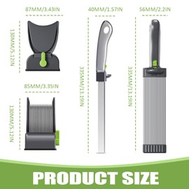 Manual Meat Slicer, Adjustable Fresh Meat Cutter Machine, Manual Food Slicer for Beef Pork Salmon, BBQ Cooking