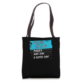 Reading Books Makes A Good Day Graphic Gift for Introverts Tote Bag