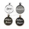 Double Sided Custom Oma Charm Necklace with Grandkids Names on